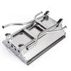Hanlemeitu Portable Foldable Stainless Steel Charcoal BBQ Grill