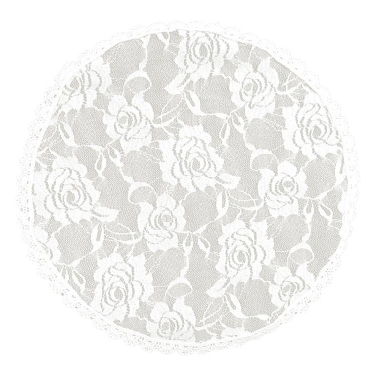 

Elegant Lace Flower HeadCovering for Wedding Church Headwear Round Head Scarves