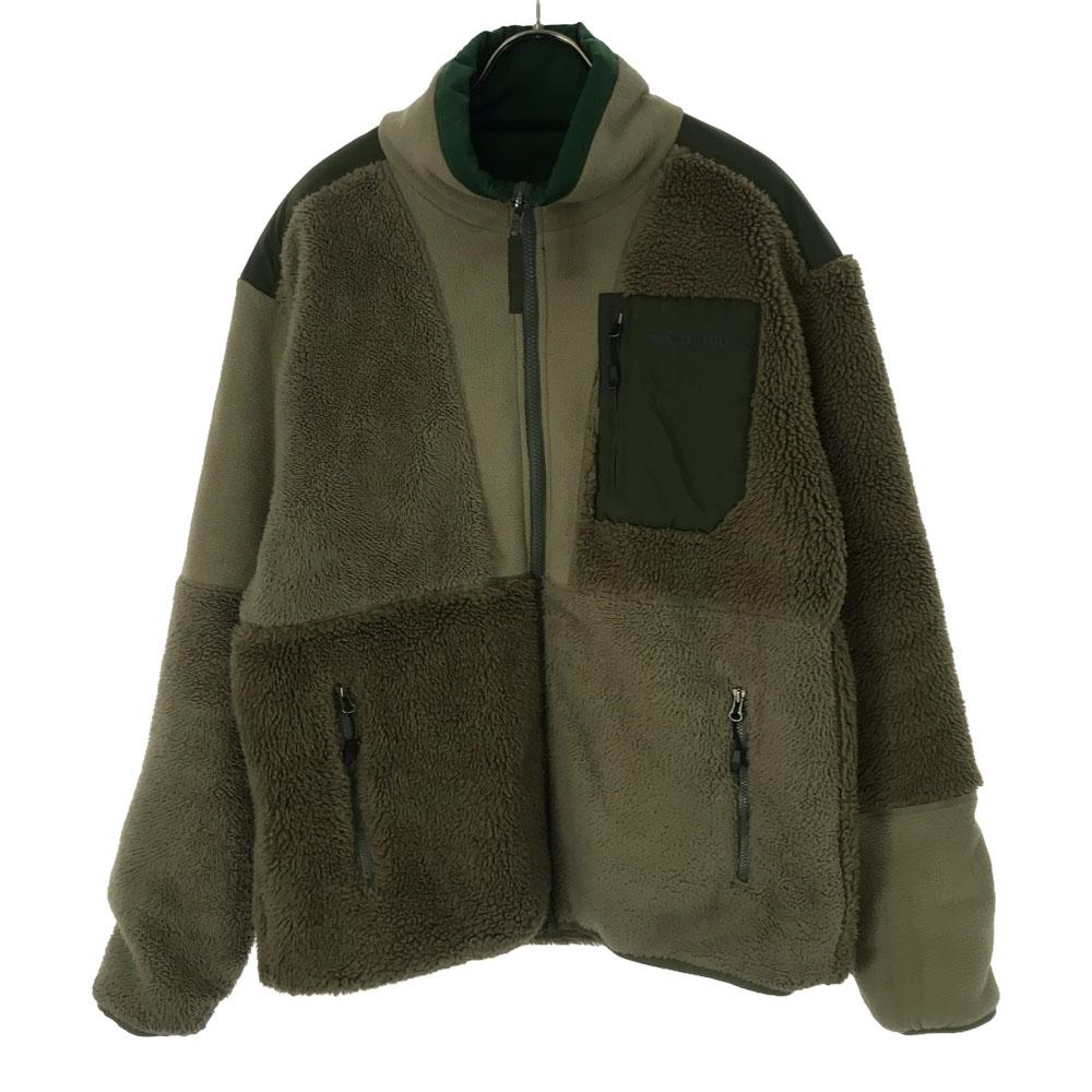 

Columbia 221PM0256 двусторонняя куртка Bore M Хаки x зеленый Для улицы Мужская Б/у