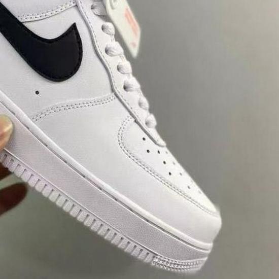 Unisex Air Force 1 Low-Top Deconstructed Pure White Sneakers