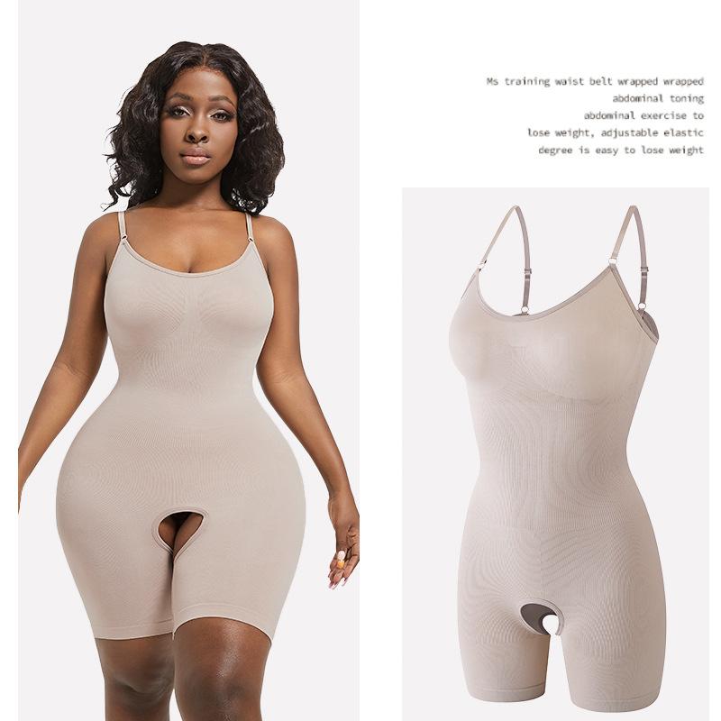 Womens One Piece Full Body Shaper Thin Tummy Control Butt Lifting Postpartum Shapewear
