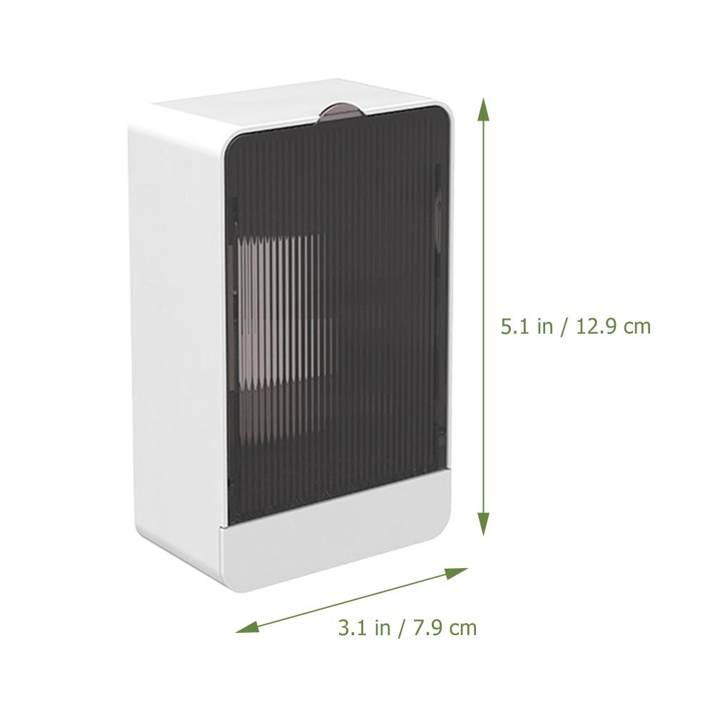 

Пылезащитный дренажный бокс с крышкой, настенный белый пластиковый держатель для путешествий, ванной комнаты, дома, настенная мыльница, принадлежности