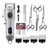 Professional Dog Hair Clipper All Metal Rechargeable Pet Trimmer Cat Shaver Cutting Machine Pets Low Noice Grooming Haircut