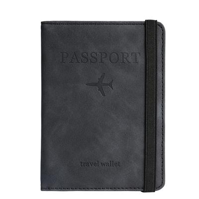 RFID Passport Bag Protective Cover Travel Document Card Holder Passport Holder Air Ticket Holder Overseas Storage Bag