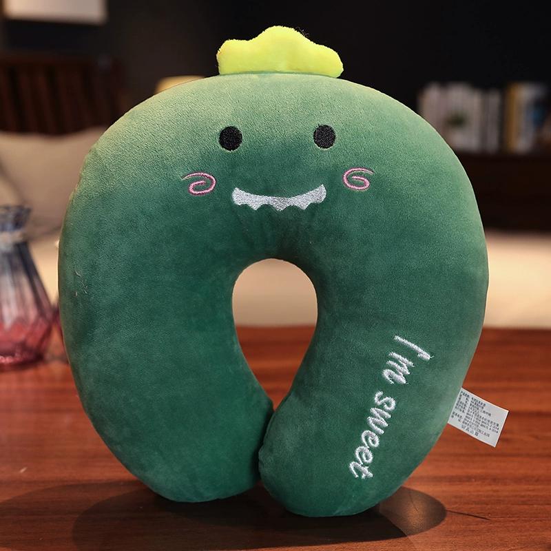 Cute Cartoon U-shaped Pillow Neck Protection Headrest Office Nap Pillows Portable Sleeping Pillow for Airplane Travel Multiple Options To Choose From