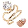 Women Finger Nail   Electroplated Copper Nail   Exquisite Stylish Nail Art