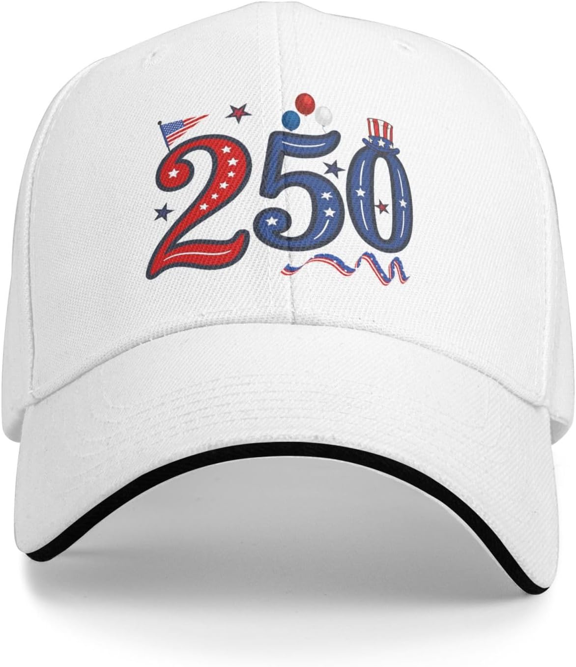 250th Freedom Anniversary 1776 2026 Commemorative Trucker Baseball Cap Polyester Cap Unisex One Size