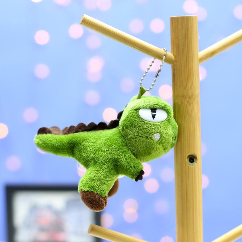 

Плюшевая брошь-динозавр Инс Милая маленькая кукла-панда Японский и корейский мультяшный Пикачу брошь Аксессуары для сумки 11 cm.