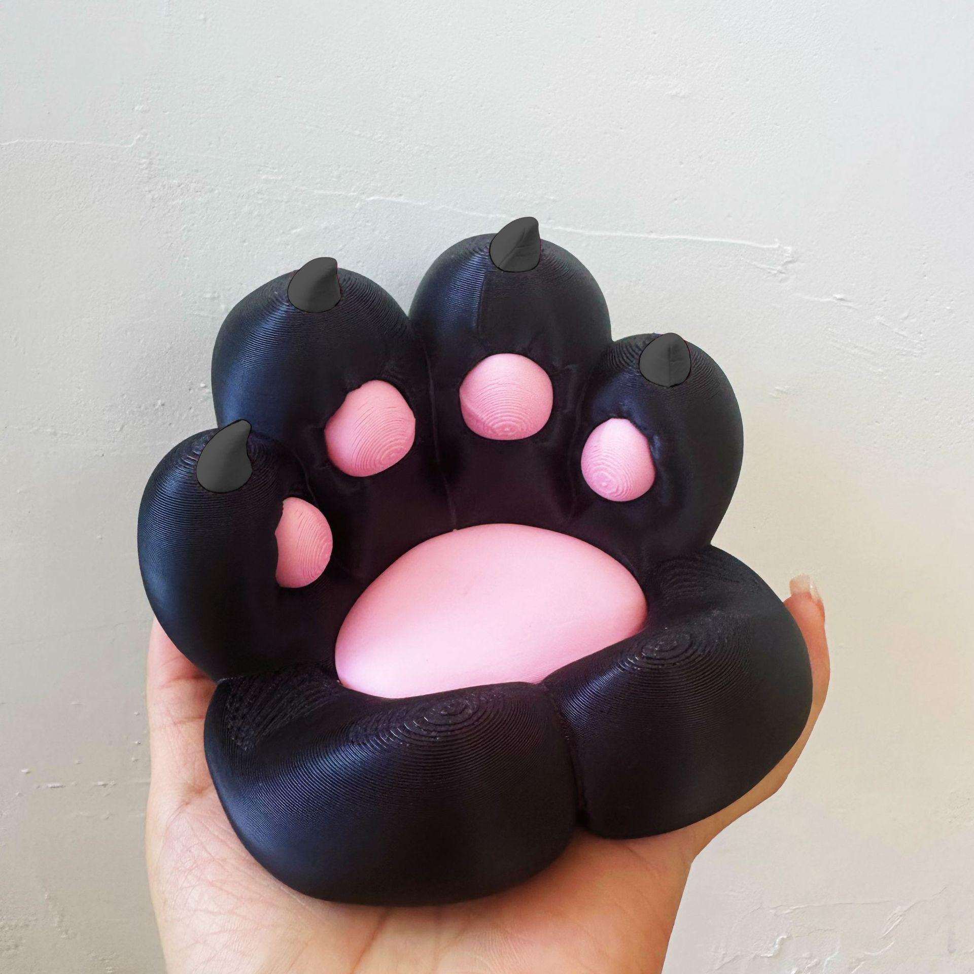 mobile phone holder, desktop ornament, cat paw tray, cute creative decorations, environmentally friendly 3D printing process No nails