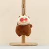 Capybara Pendant Plush Animal Keychain Bag Decoration Cute Doll Gift Holiday