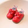 Baby Girl Toddler Shoes 0-1-2 Years Old Cute Princess Shoes 0-1-2 Years Old Spring and Autumn Soft Sole Anti-drop Shoes