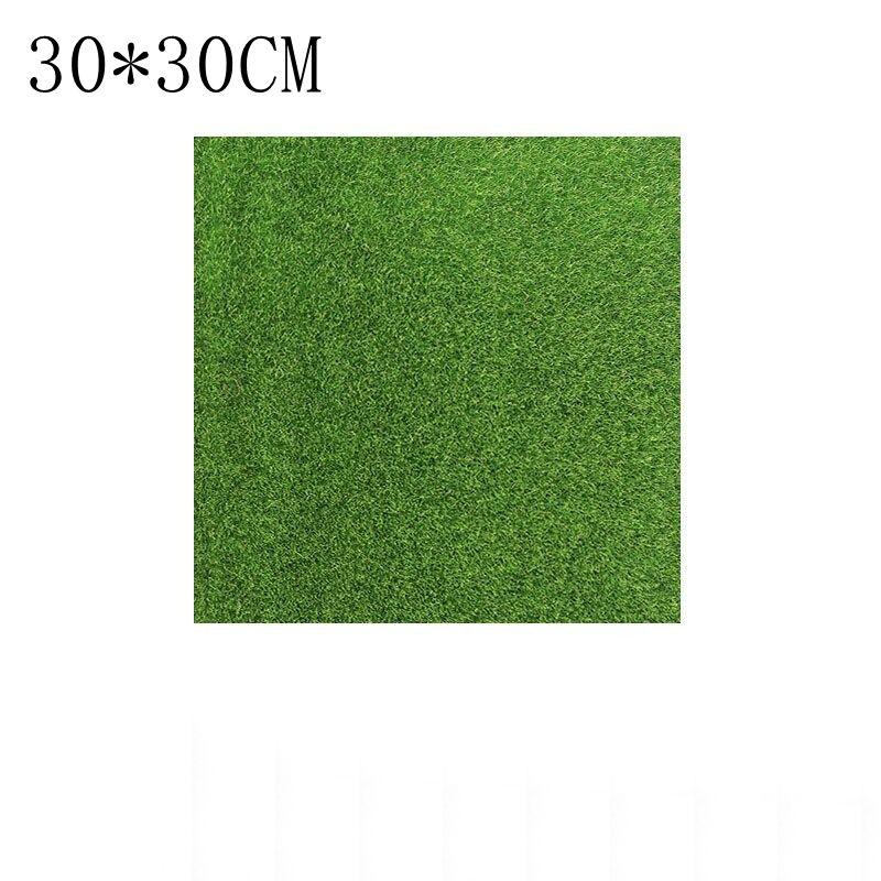 1Pcs 15cm/30cm Artificial Grassland Simulation Moss Lawn Turf Fake Green Grass Mat Carpet DIY Micro Landscape Home Floor Decor