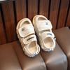 Children's sports sandals 2025 summer new children's baotou beach shoes soft sole fashion girls baby middle and older children