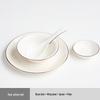 Elegant Ceramic Rose Gold Sauce Dish Set