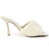 Great BOTTEGAVENETA Mule LIDO Ivory leather Women 38 Used