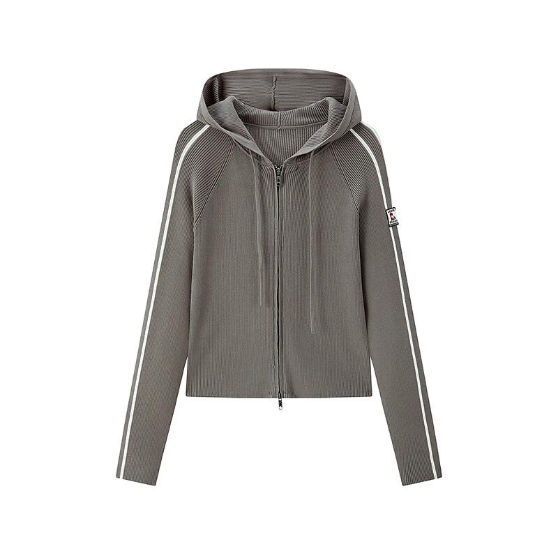 LEDIN Autumn Hooded Slim Knit Cardigan