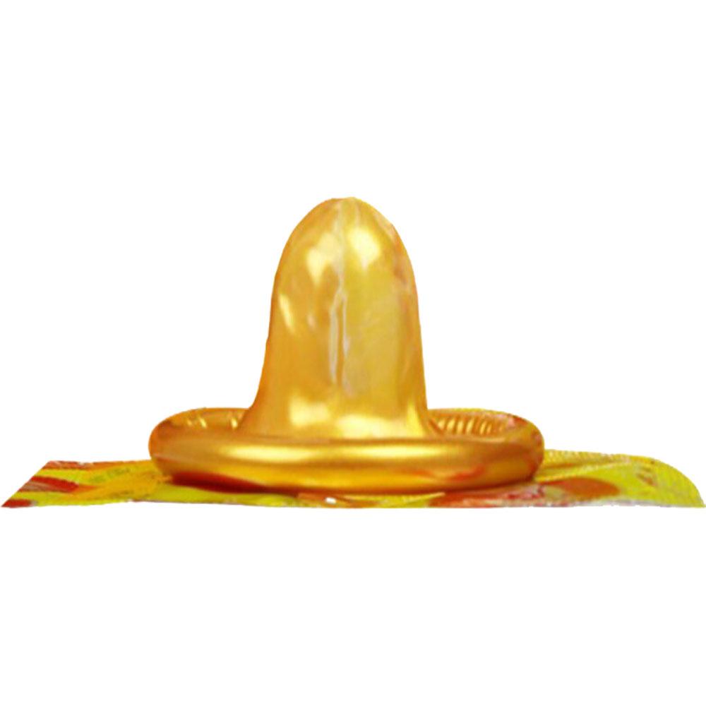 10Pcs Golden Condoms Smooth Lubricated Durable Penis Sleeve Sex Toys Add Hot Lubricants