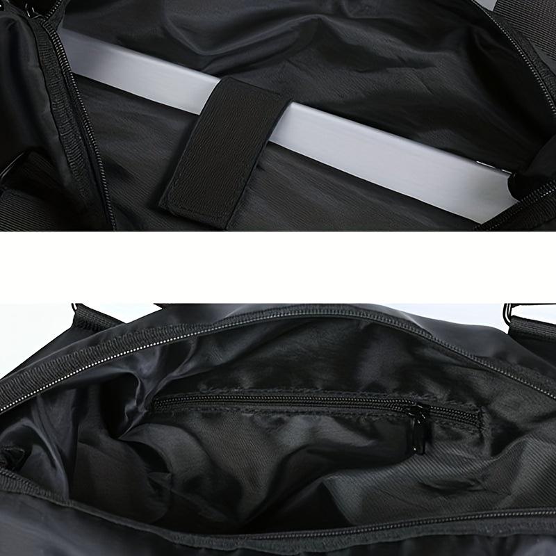 Hand-Held Travel Bag Men Business Travel Large Capacity Duffel Bag Short Distance Lightweight Casual Shoulder Bag