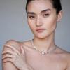Silver Multi-Layer Stacked Snake Bone Necklace Women'S Light Luxury Niche Fashion Versatile Collarbone Chain Plain Chain With Jewelry Neck Chain New