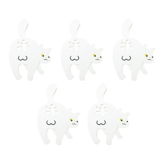 Clip Bag Sealer Fun Cat Butt Bread Tie Seal Clamp Plastic Food Bag Clip Multifunctional Universal Bag Clip for Snacks