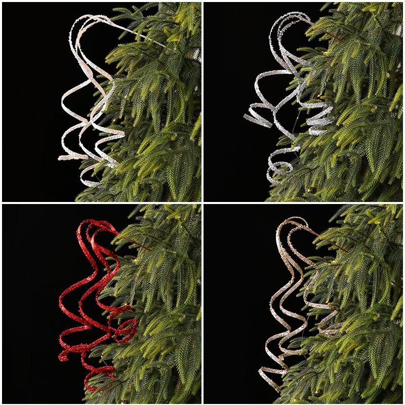 Branch Christmas Tree Ornament With Plastic Material Holiday Home Decor Props