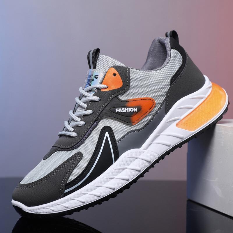 New Mesh Shoes Men's Sports Shoes Lightweight Running Shoes Soft-soled Trendy Shoes Casual Versatile Men's Shoes