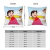 Heidi Tames Cartoon  Square Pillowcase Cushion Cover Pillow Case Throw Pillow Cover for Home Sofa Living Room