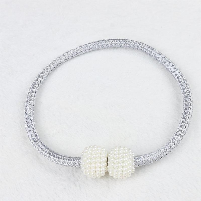 Pearl Magnetic Curtain Clip Curtain Holders Tie Back Buckle Clips Hanging Ball Buckle Tie Back Curtain Decor Accessories
