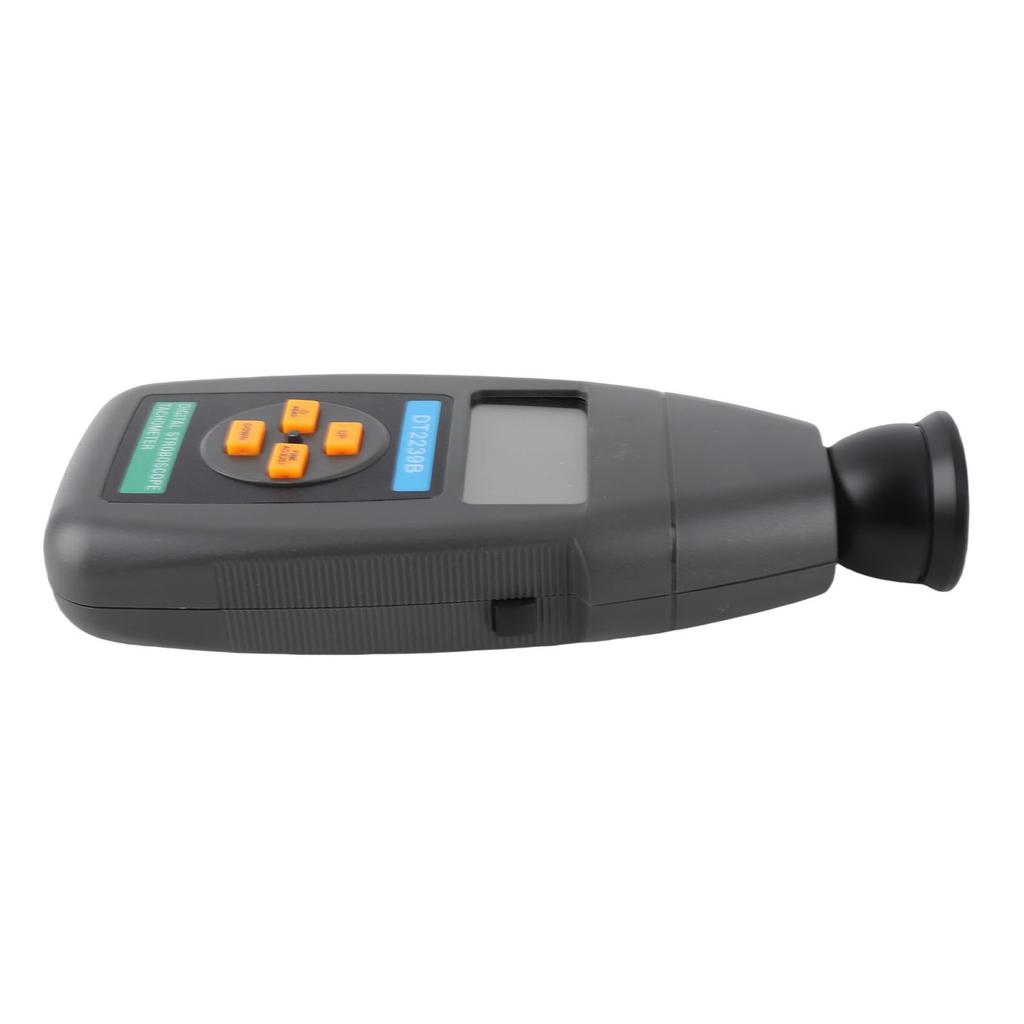 DT2239B Digital Stroboscope Photoelectric Flash Tachometer Revolution Meter Portable Handheld Revolution Meter
