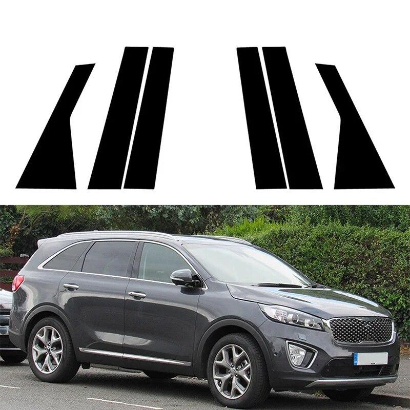 

Стойки автомобиля, украшения, Стайлинг, Наклейки на литье окна для Kia Sorento 2010-2019 2020 2021 2022