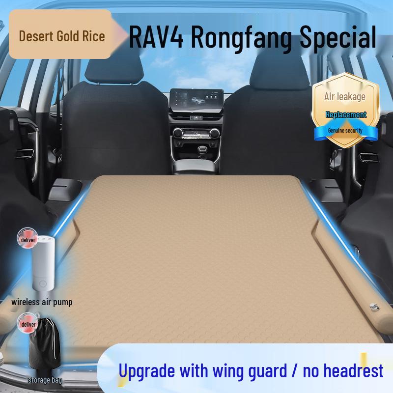 Inflatable Mattress for Toyota RAV4 Trunk & Rear Seat