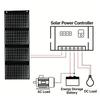 Portables 40W Foldable Solars Chargers Light Weight for Camping Hiking with Phones Tablets Emergency Power
