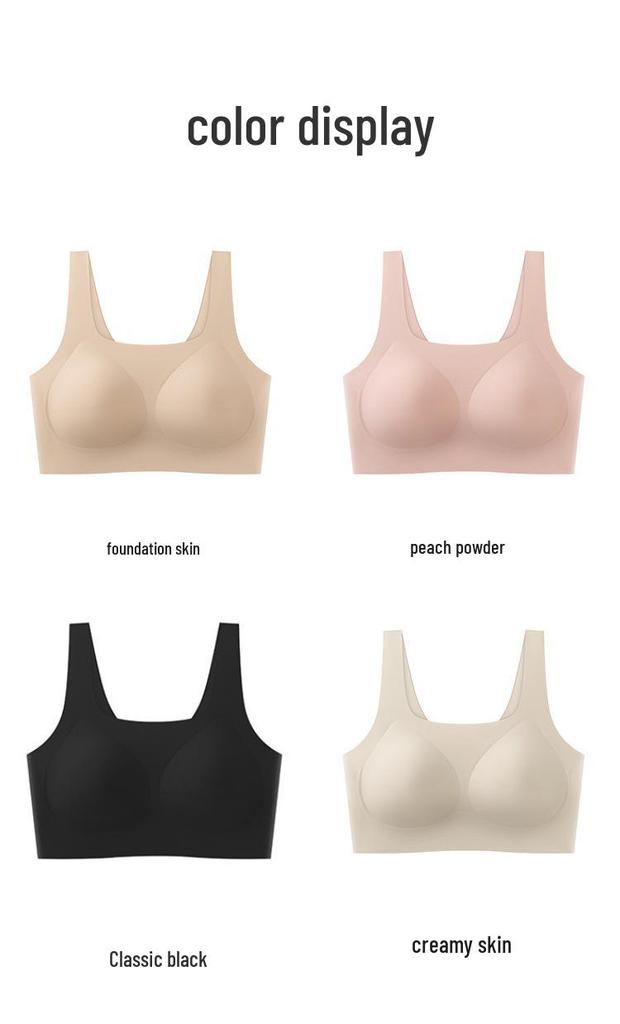 Seamless Lift & Support Wireless Bra for Small Busts - Enhances Fullness & Covers Underarm Fat for a Beautiful Back