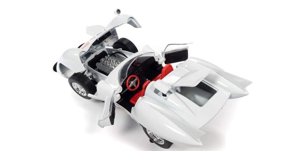 American Muscle Scale Speed Racer Mach 5 Finished Model AWSS124 1/18