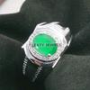 Emerald Oval Cut Gemstone With 925 Sterling Silver Ring For Men's #B37 JL375671295228