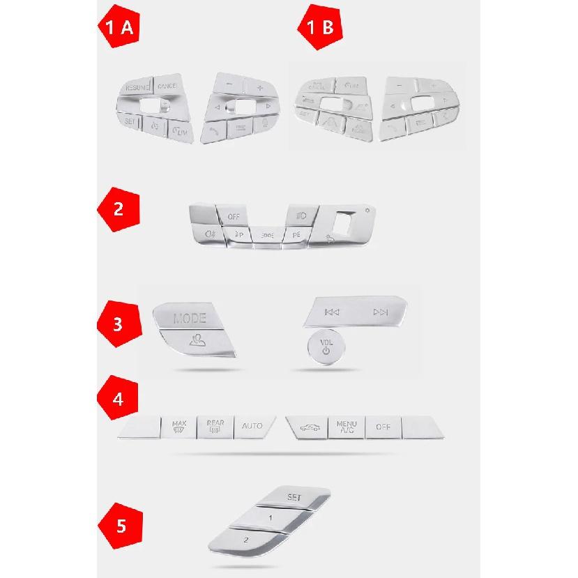 Car Steering Wheel Unlock headlight Buttons frame Covers Stickers Trim for BMW 3 series G20 G28  lnterior Auto Accessories