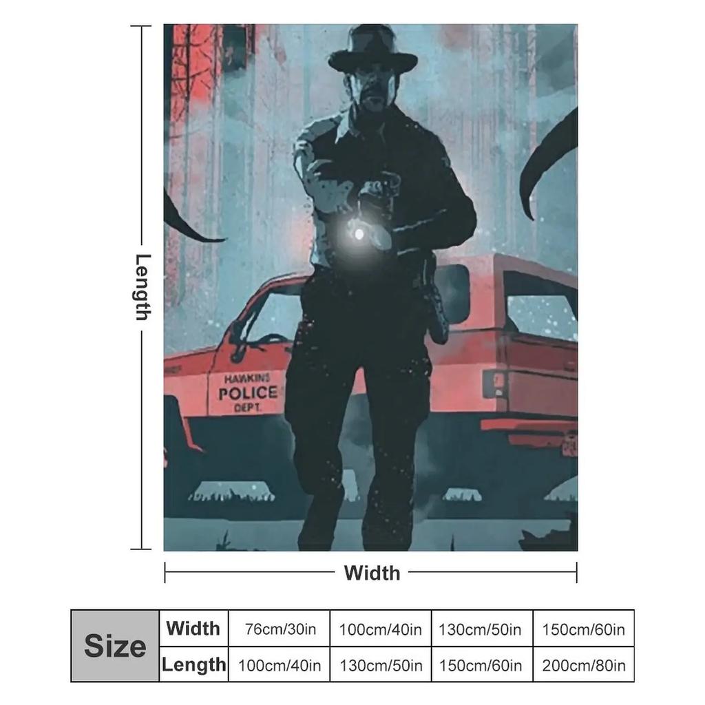 Jim Hopper - Blazer - Car Legends Throw Blanket Loose Retros Summer bed plaid Blankets
