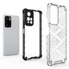 Shockproof Transparent Case For Redmi Note 11 Pro Plus 5G Honeycomb Armor Case Redmi Note 11 Pro Plus 5G Case For Redmi Note 11S