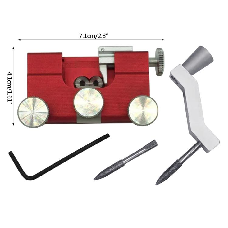 Durable Chain Saw Sharpener Portable Sharpener File Table Quick Sharpening Tool