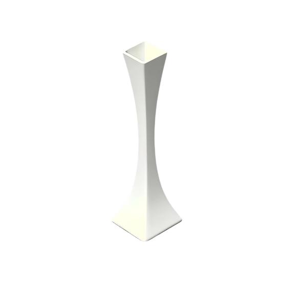 3D Printed Vase, Smooth Surface Burr-free PLA Vase, Modern Hourglass Shape Desktop Ornament for Dining Table Living Room Decoration