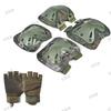Jingliansheng 4-Piece Tactical Protection Knee & Elbow Pad Set