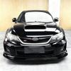 Car Front Bumper Lip Spoiler Splitter Diffuse Lower Air Deflector For Subaru Impreza WRX STI 2011-2014 ABS Black Bodykits Tuning