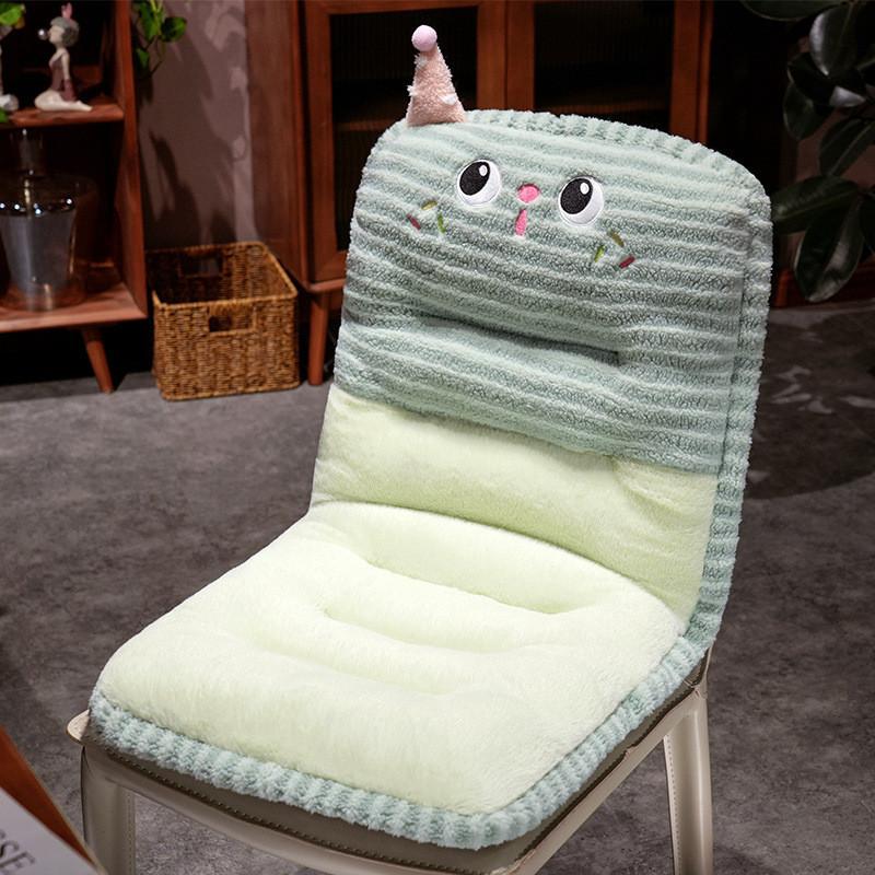 Office Chair Cushion Mat With Plush Material For Long Sitting Comfort In Home And Office Use