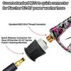 Portable Graffiti Washer Gun Kit, Foam Pot, 5 Nozzles, Storage Base and Matched Metal Karcher Adapter