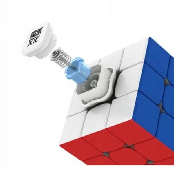 Multicolored cube for professionals, gift idea, Christmas, 3x3x3 layout