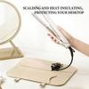 Heat Resistant Curling Iron Travel Case Hair Straightener Storage Bag Organizer Portable Styling Tool Pouch with Insulation Pad