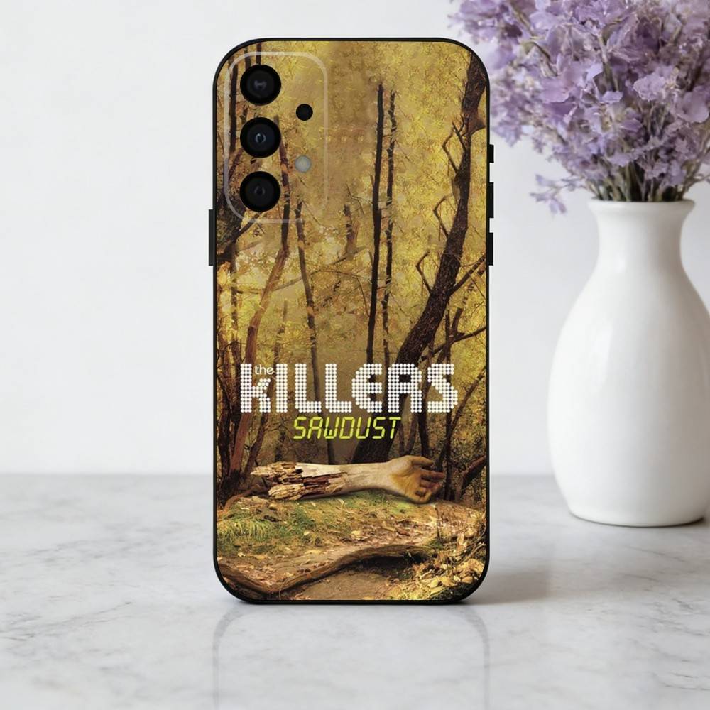 

Awesome T-The K-Killers Band phone Case For Samsung Galaxy A73,A72,A71,A70,A53,A52,A51,Others Soft Black Shell Samsung a21