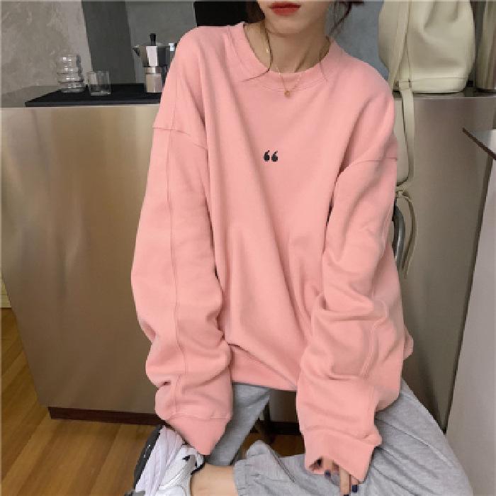Trendy CEC Women's Oversized Korean-Style Thin Hoodie Jacket for Spring and Autumn