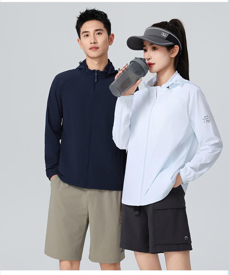 2026 UPF70+ Sun Protection Clothing: Men's & Women's Lightweight, Breathable Anti-UV Sportswear.