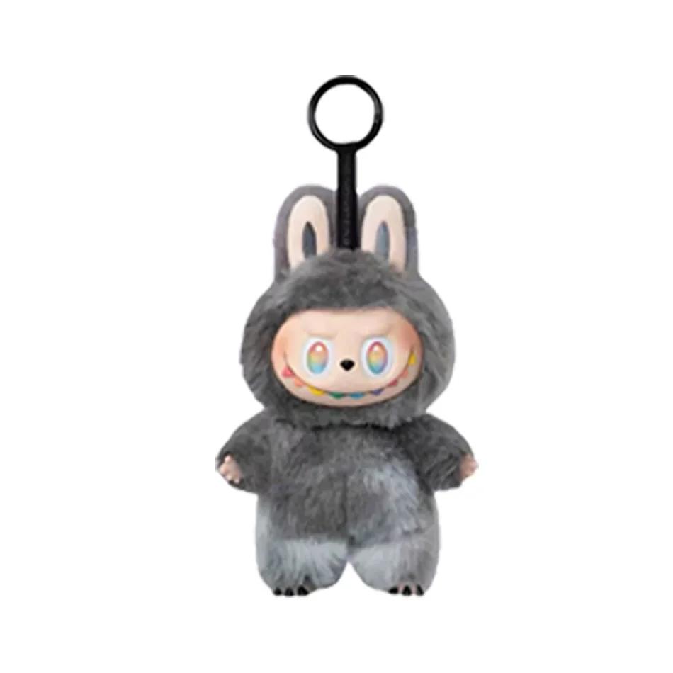 New Labubu V3 The First Second and Third Labubu Blind Box Heart Beat Series Doll Cloth Car Interior Decor Pendant Toy Plush Gifts